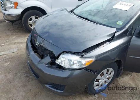 2009 Toyota Corolla Le from USA, damaged, VIN JTDBL40E39J046531